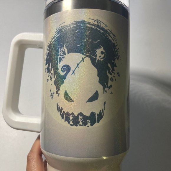 Disney Other - Custom made Disney Nightmare before Christmas Tumbler Brand New 40 oz double wal